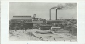 BEATRICE MINE IN 1920
FROM A TALK BY JAMES AND JOHN SKINNER DURING THE  HSZ VISIT TO THE MINE