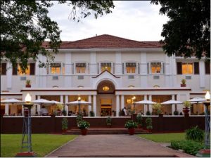 THE WORLD FAMOUS VICTORIA FALLS HOTEL
(From the talk by Llew Hughes - A Trip Down Zimbabwe's Gourmet Lane")