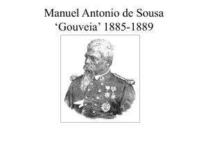 Manuel Antonio de Sousa ‘Gouveia’ 1885-1889 (Slide from The History of the Portuguese in Zimbabwe talk by Henrik Ellert)